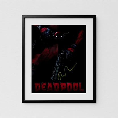 Ryan Reynolds Autograph Deadpool Signed Poster Authentic Signature with COA