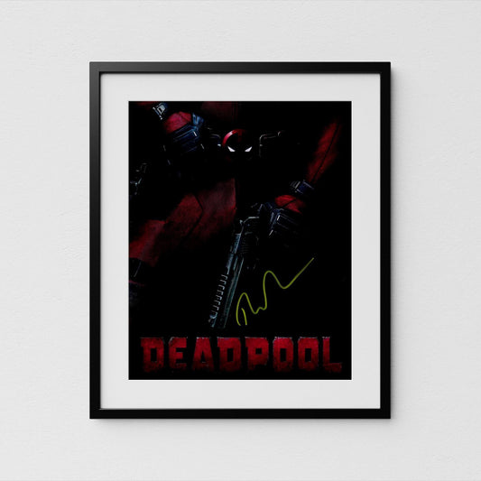 Ryan Reynolds Autograph Deadpool Signed Poster Authentic Signature with COA