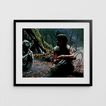 Frank Oz Autograph Star Wars Signed Poster Yoda Authentic Signature with COA