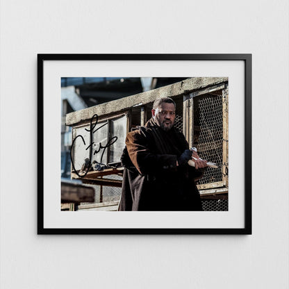 Laurence Fishburne Autograph John Whick Signed Poster Authentic Signature with COA