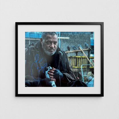 Laurence Fishburne Autograph John Whick Signed Poster Authentic Signature with COA