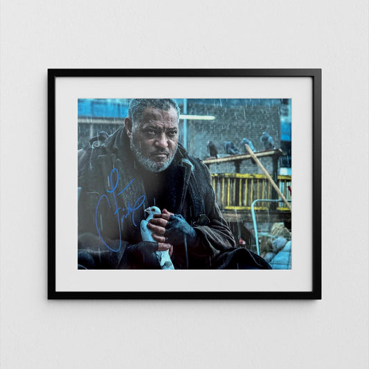 Laurence Fishburne Autograph John Whick Signed Poster Authentic Signature with COA