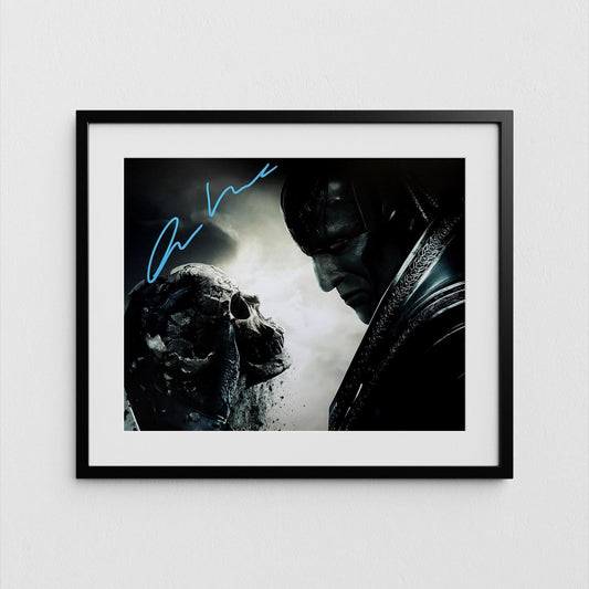 Oscar Isaac Autograph X-Men Apocalypse Signed Poster Authentic Signature with COA