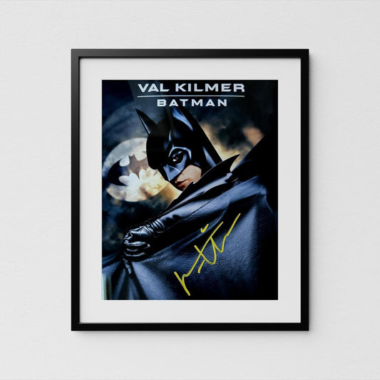 Val Kilmer Autograph Batman Forever Signed Poster Authentic Signature with COA
