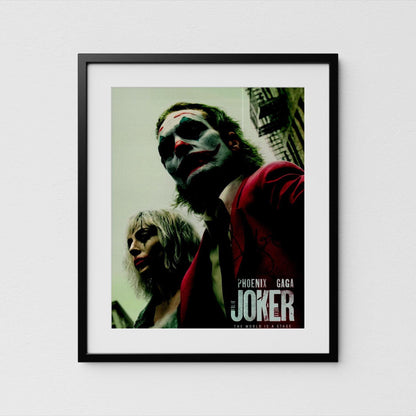 Lady Gaga Autograph Joker Signed Poster Authentic Signature with COA