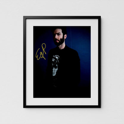 Ethan Peck Autograph Star Trek Discovery Signed Poster Spock Authentic Signature with COA