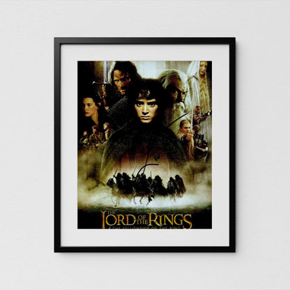 Liv Tyler Autograph Lord of the Rings Signed Poster Authentic Signature with COA
