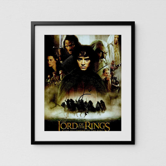 Liv Tyler Autograph Lord of the Rings Signed Poster Authentic Signature with COA