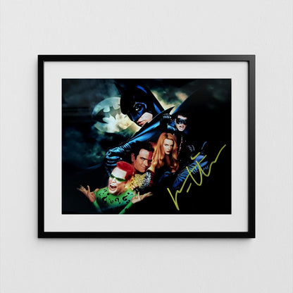 Val Kilmer Autograph Batman Forever Signed Poster Authentic Signature with COA