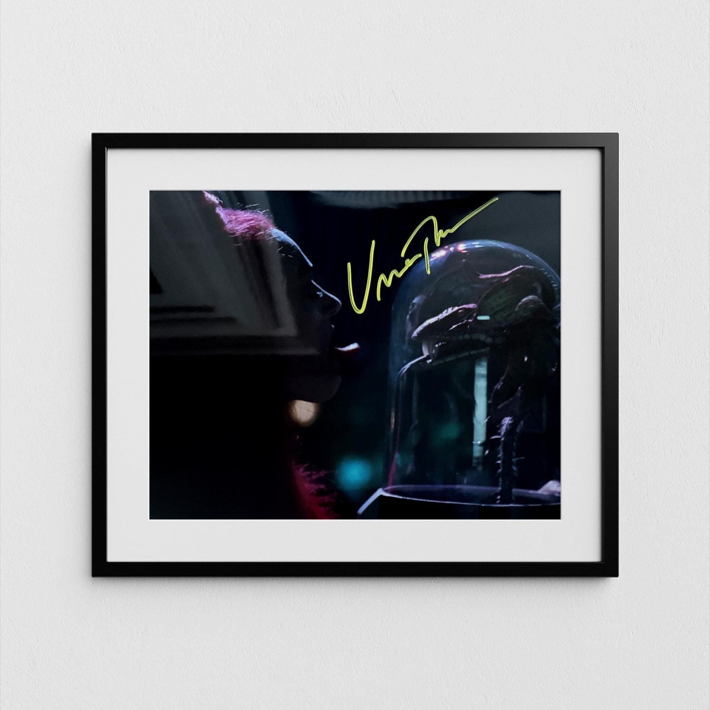 Uma Thurman Autograph Batman & Robin Signed Poster Poison Ivy Authentic Signature with COA