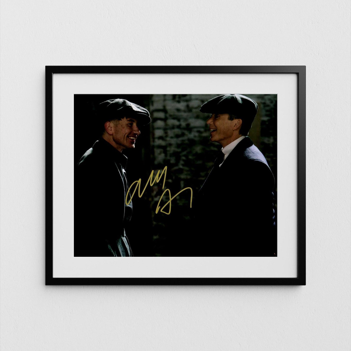 Cillian Murphy Autograph Peaky Blinders Signed Poster Thomas Shelby Authentic Signature with COA