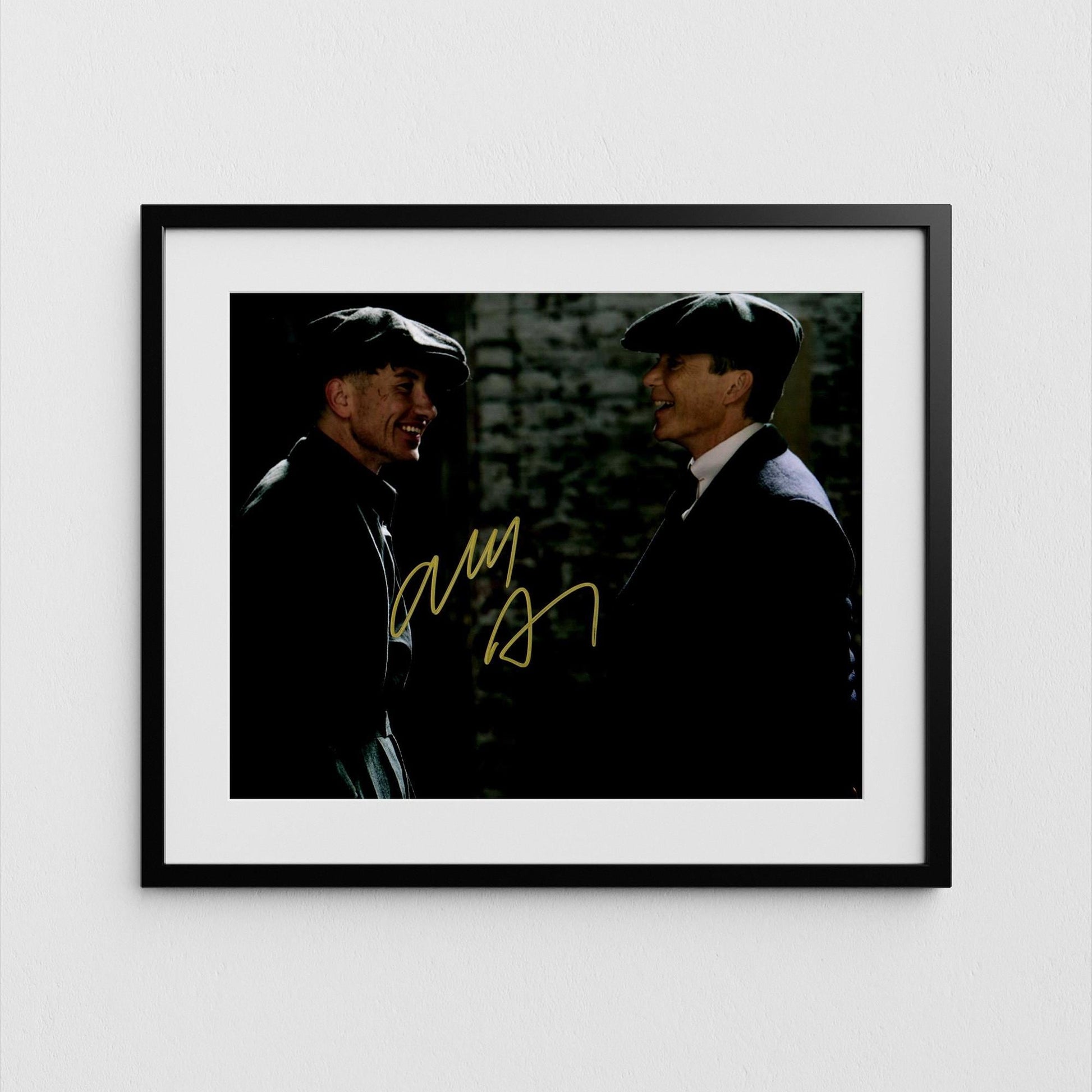 Cillian Murphy Autograph Peaky Blinders Signed Poster Thomas Shelby Authentic Signature with COA
