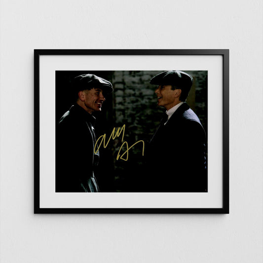 Cillian Murphy Autograph Peaky Blinders Signed Poster Thomas Shelby Authentic Signature with COA