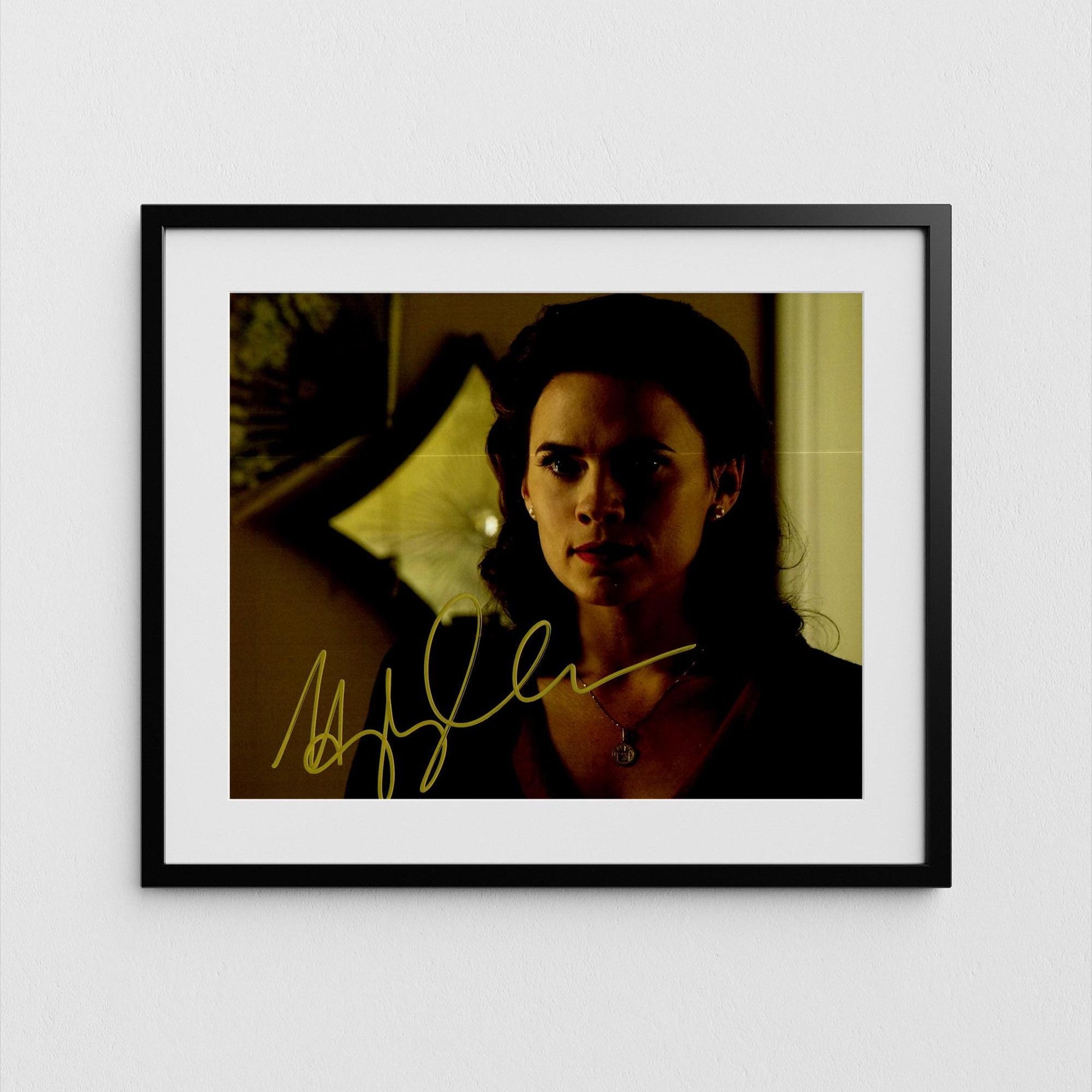 Hayley Atwell Autograph Captain America Signed Poster Agent Carter Authentic Signature with COA