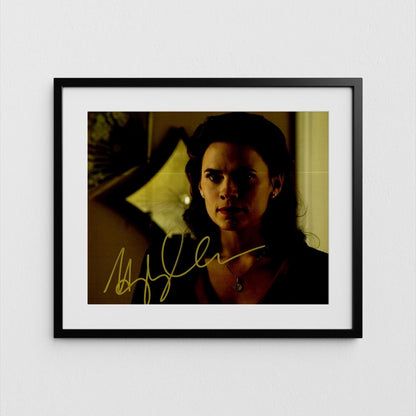 Hayley Atwell Autograph Captain America Signed Poster Agent Carter Authentic Signature with COA