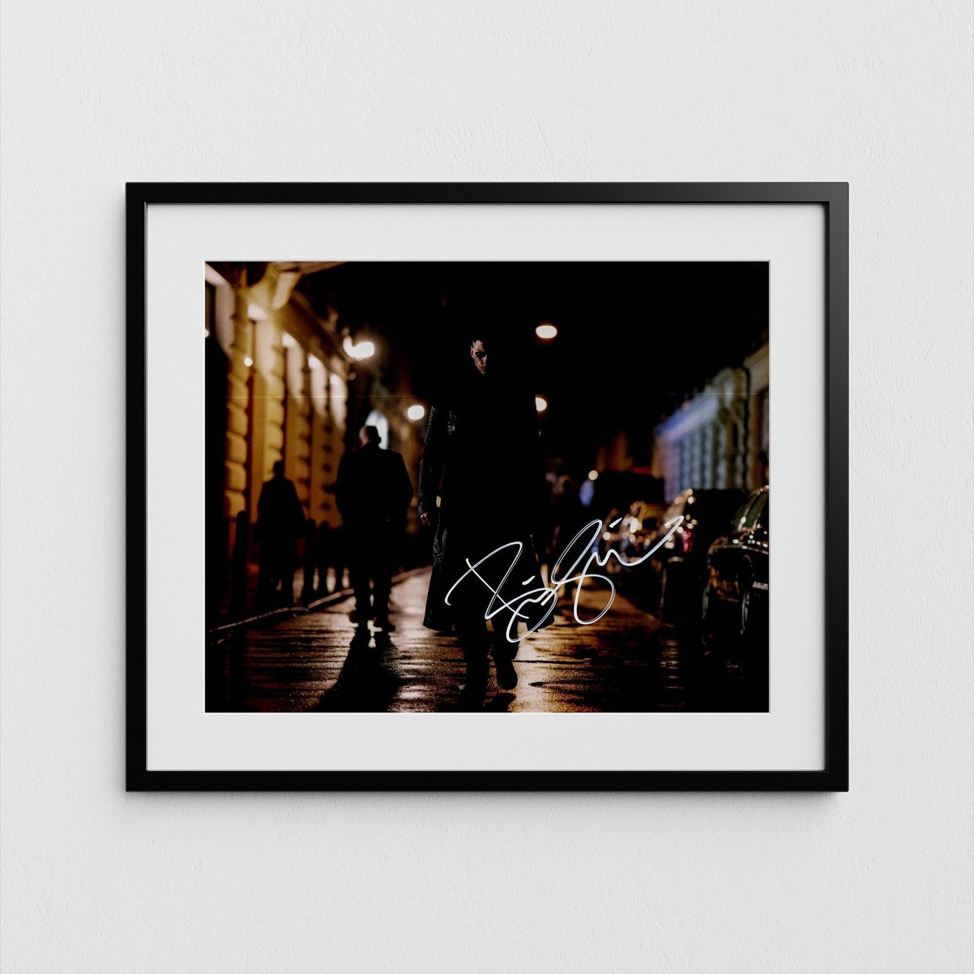 Bill Skarsgard Autograph The Crow Signed Poster Authentic Signature with COA