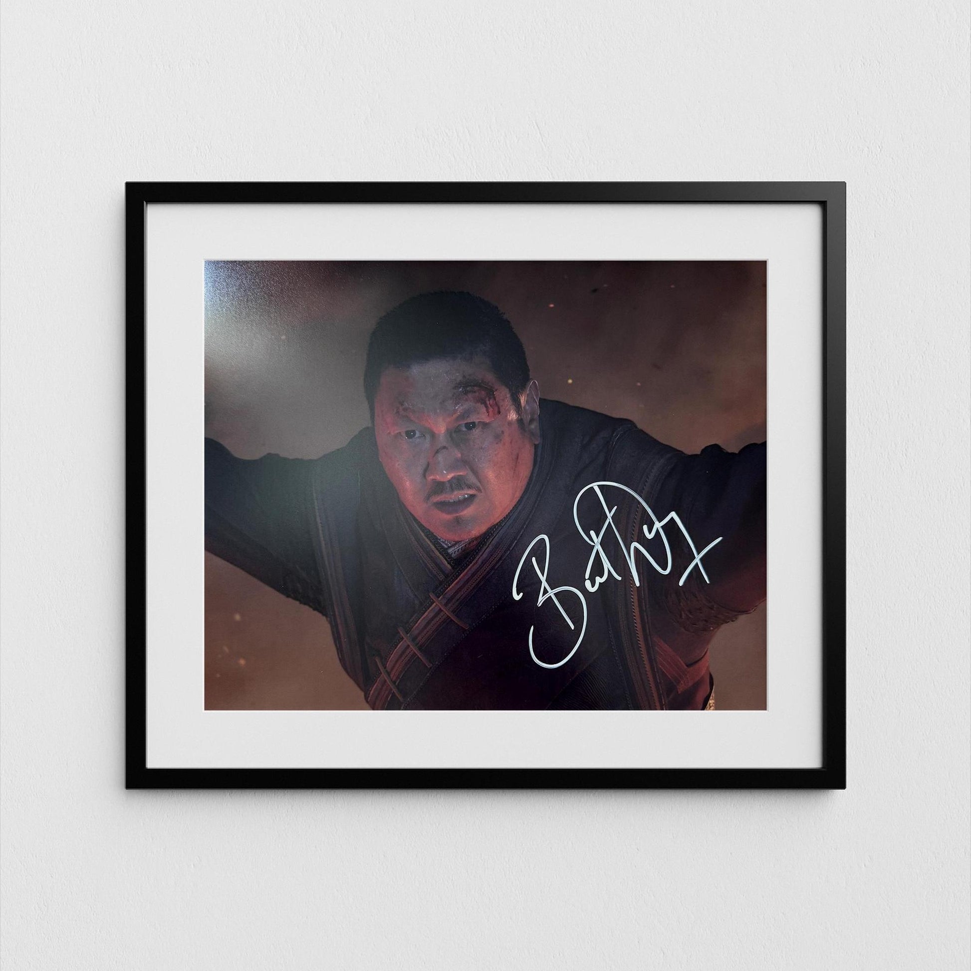 Doctor Strange Autograph Benedict Wong Signed Marvel Poster Authentic Signature with COA