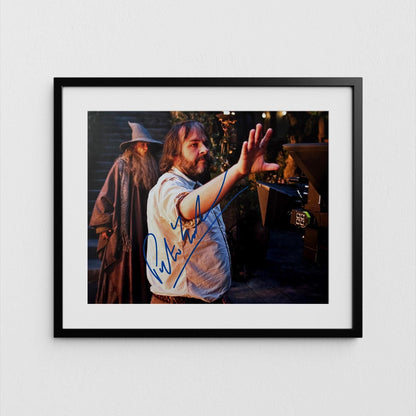 Peter Jackson Autograph Lord of the Rings Signed Poster Authentic Signature with COA