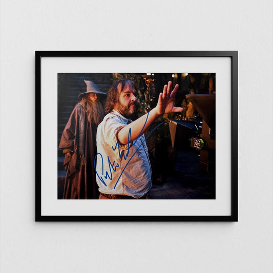 Peter Jackson Autograph Lord of the Rings Signed Poster Authentic Signature with COA