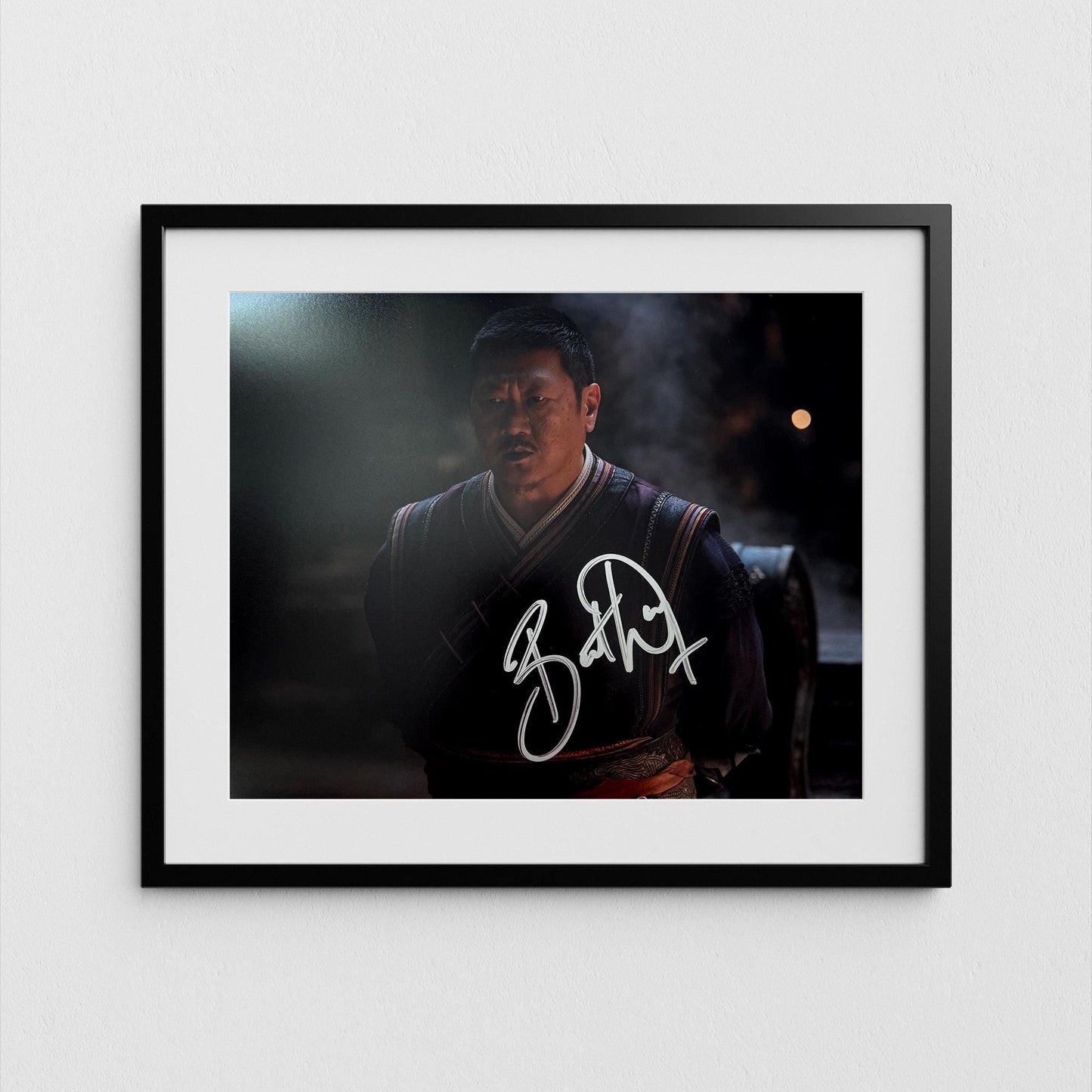 Doctor Strange Autograph Benedict Wong Signed Marvel Poster Authentic Signature with COA