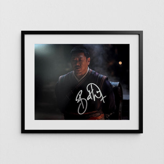 Doctor Strange Autograph Benedict Wong Signed Marvel Poster Authentic Signature with COA