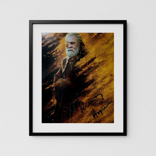 Anthony Hopkins Autograph Signed Thor Ragnarok Poster Authentic Odin Signature with COA