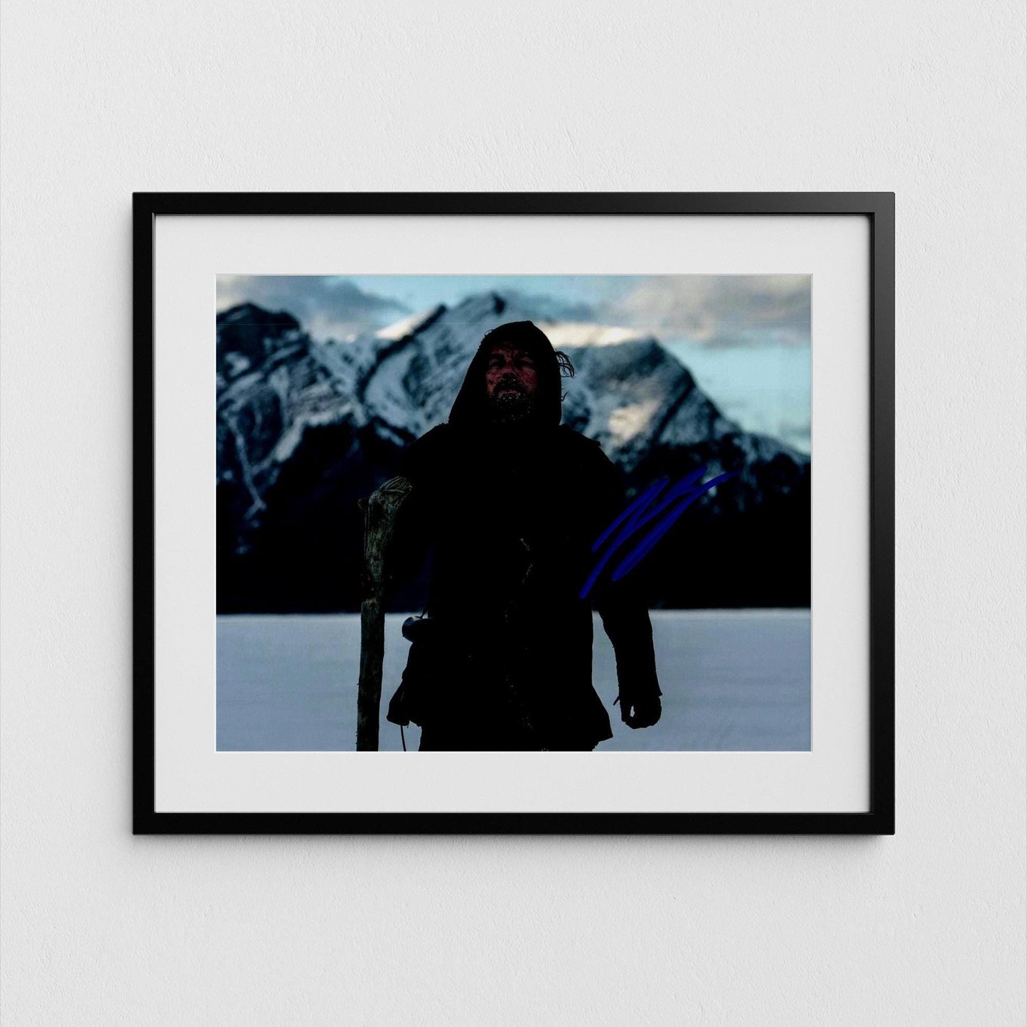 Leonardo DiCaprio Autograph The Revenant Signed Poster Authentic Signature with COA