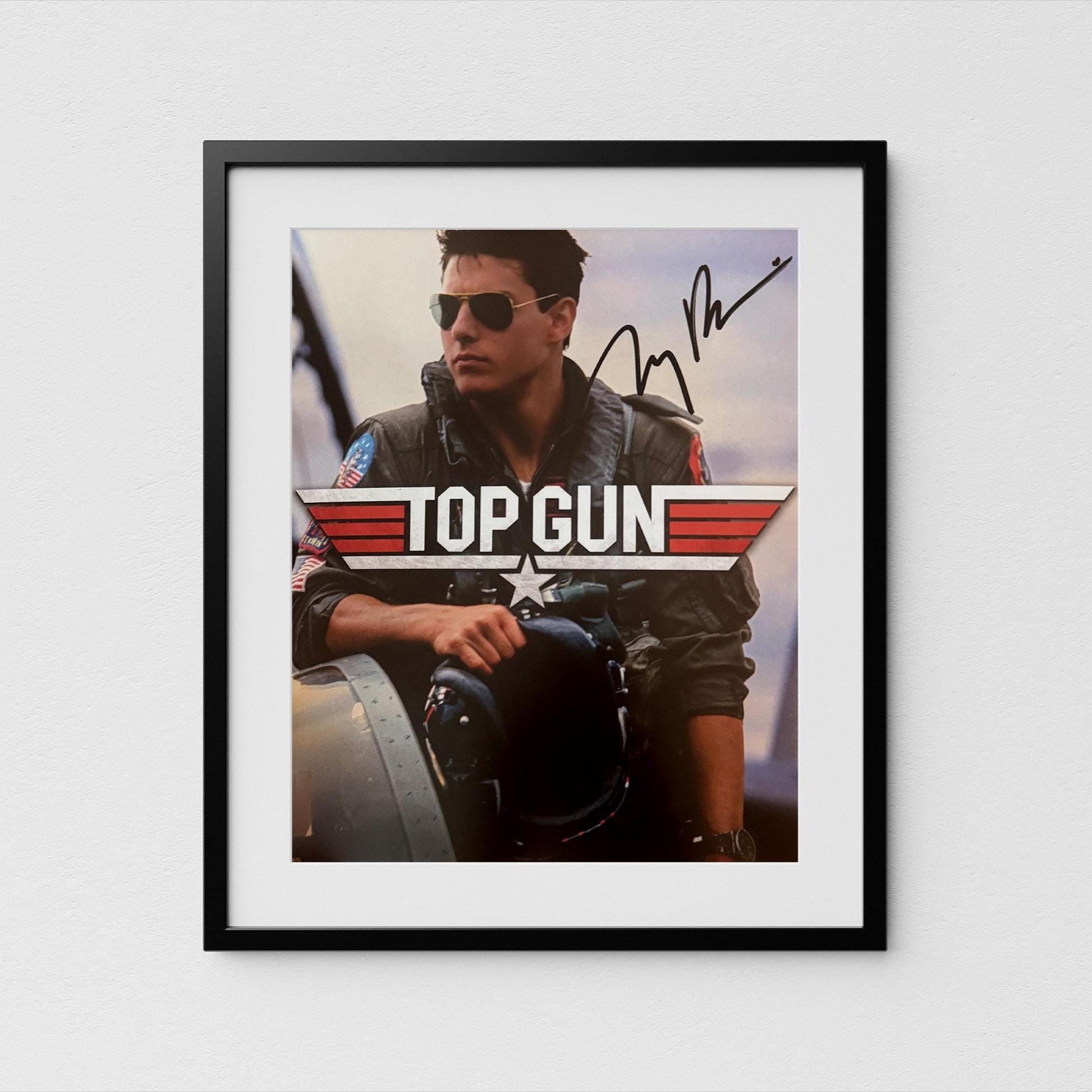 Jerry Bruckheimer Autograph Top Gun Signed Poster Authentic Director Signature with COA