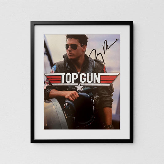 Jerry Bruckheimer Autograph Top Gun Signed Poster Authentic Director Signature with COA