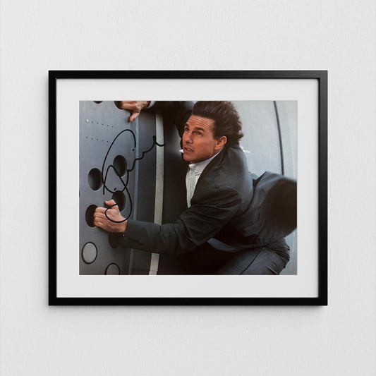 Tom Cruise Autograph Mission Impossible Signed Poster Authentic Ethan Hunt Signature with COA