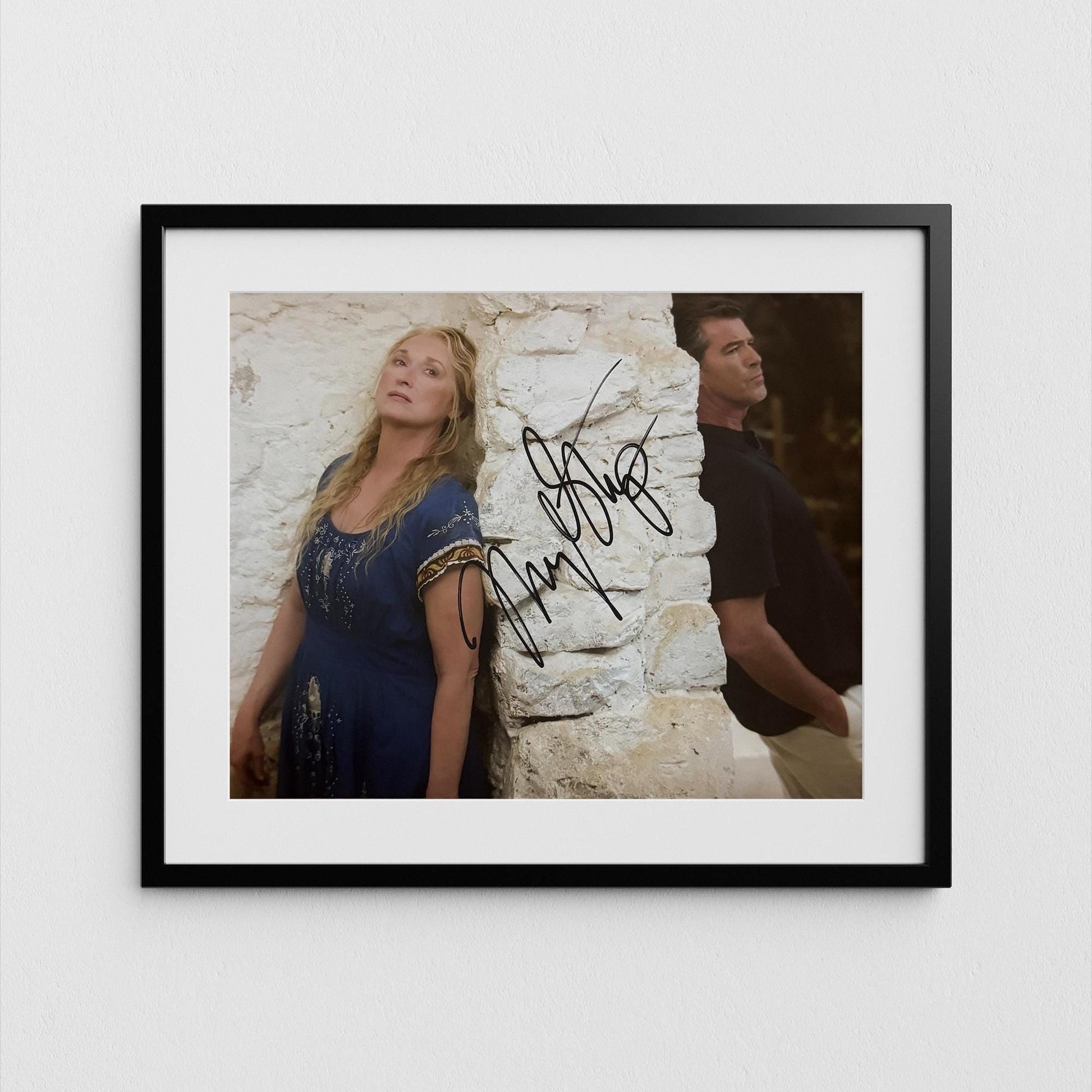 Meryl Streep Autograph Mamma Mia Signed Poster Authentic Signature with COA