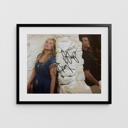 Meryl Streep Autograph Mamma Mia Signed Poster Authentic Signature with COA
