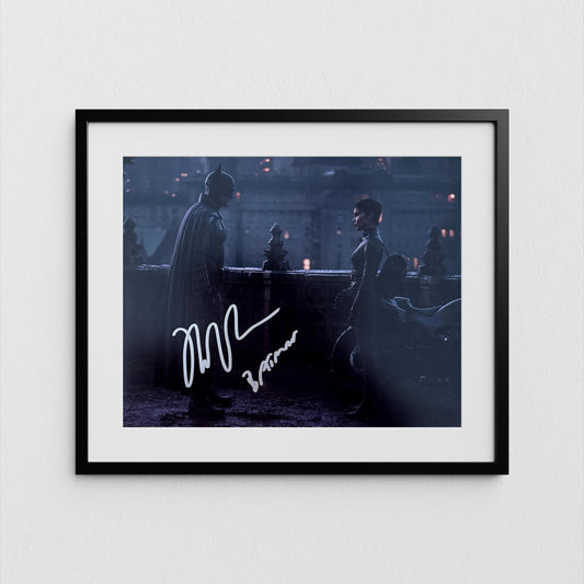 Robert Pattinson Autograph Signed The Batman Poster Selena Kyle Authentic Signature with COA
