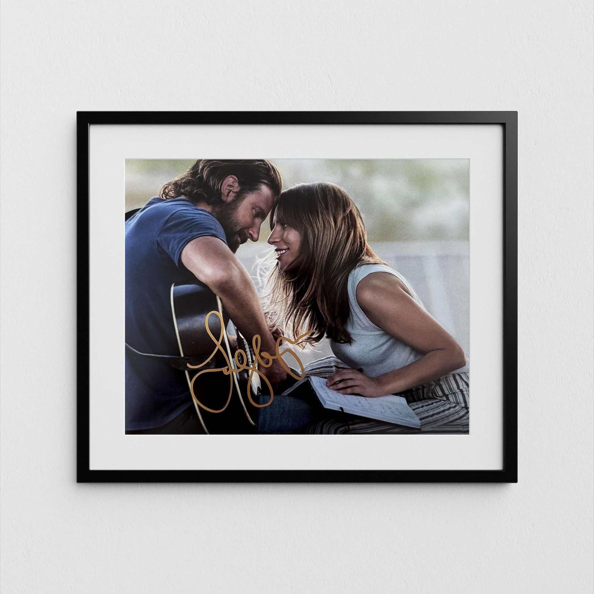 Lady Gaga Autograph A Star is Born Signed Poster Authentic Signature with COA