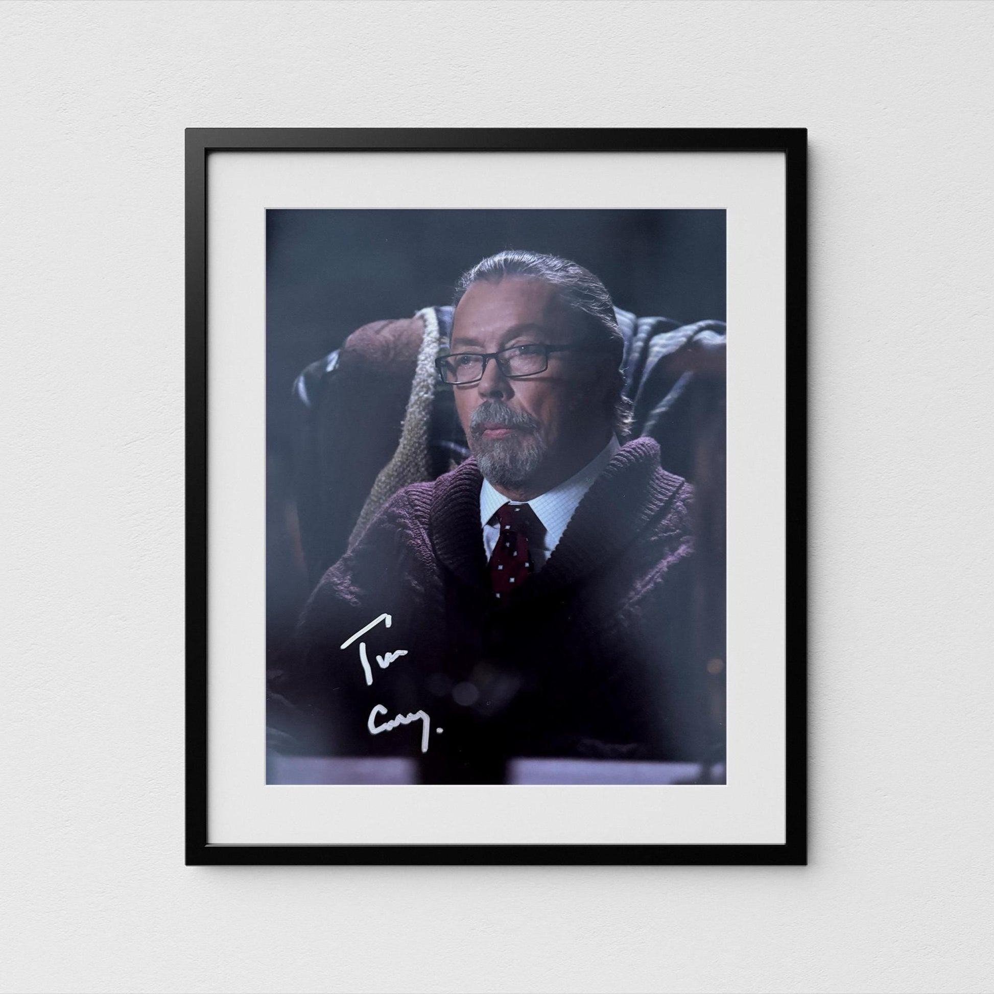 Tim Curry Autograph Scary Movie Signed Poster Authentic Signature with COA