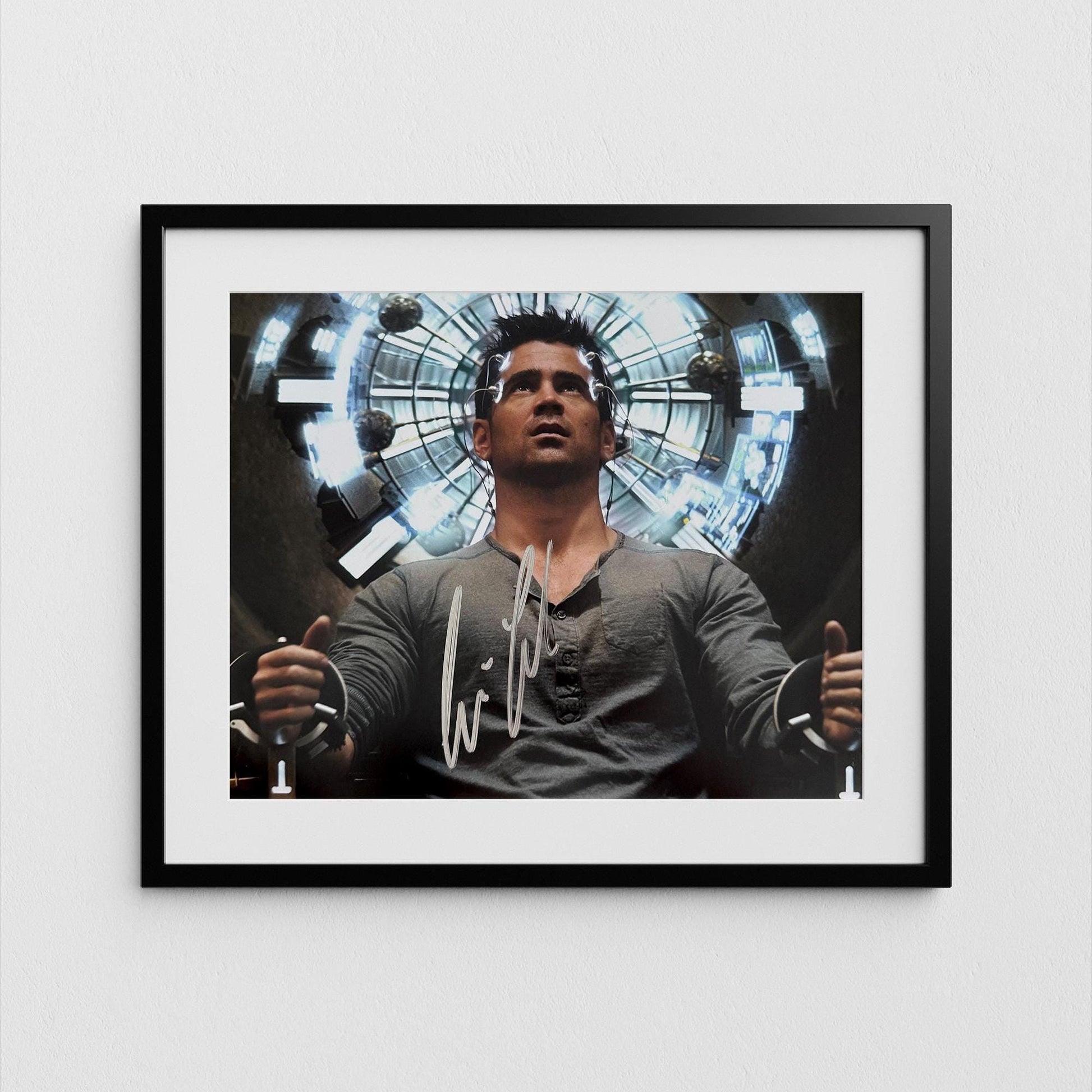 Colin Farrell Autograph Total Recall Signed Poster Authentic Signature with COA