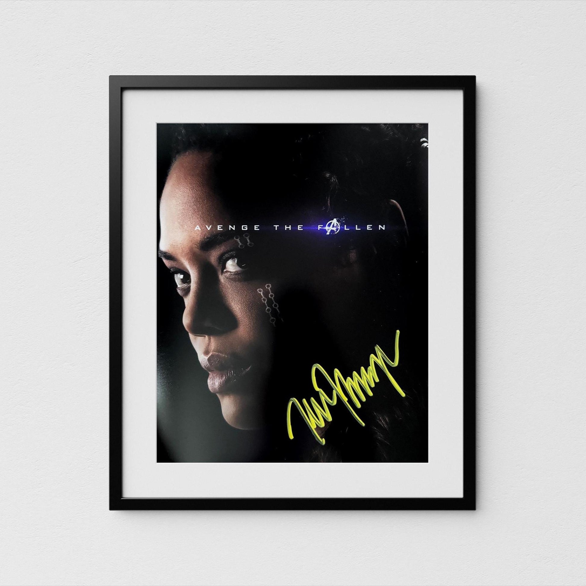 Tessa Thompson Autograph Signed Thor Love and Thunder Poster Authentic Valkyrie Signature with COA