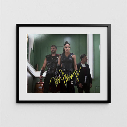 Tessa Thompson Autograph Thor Ragnarok Signed Poster Authentic Valkyrie Signature with COA