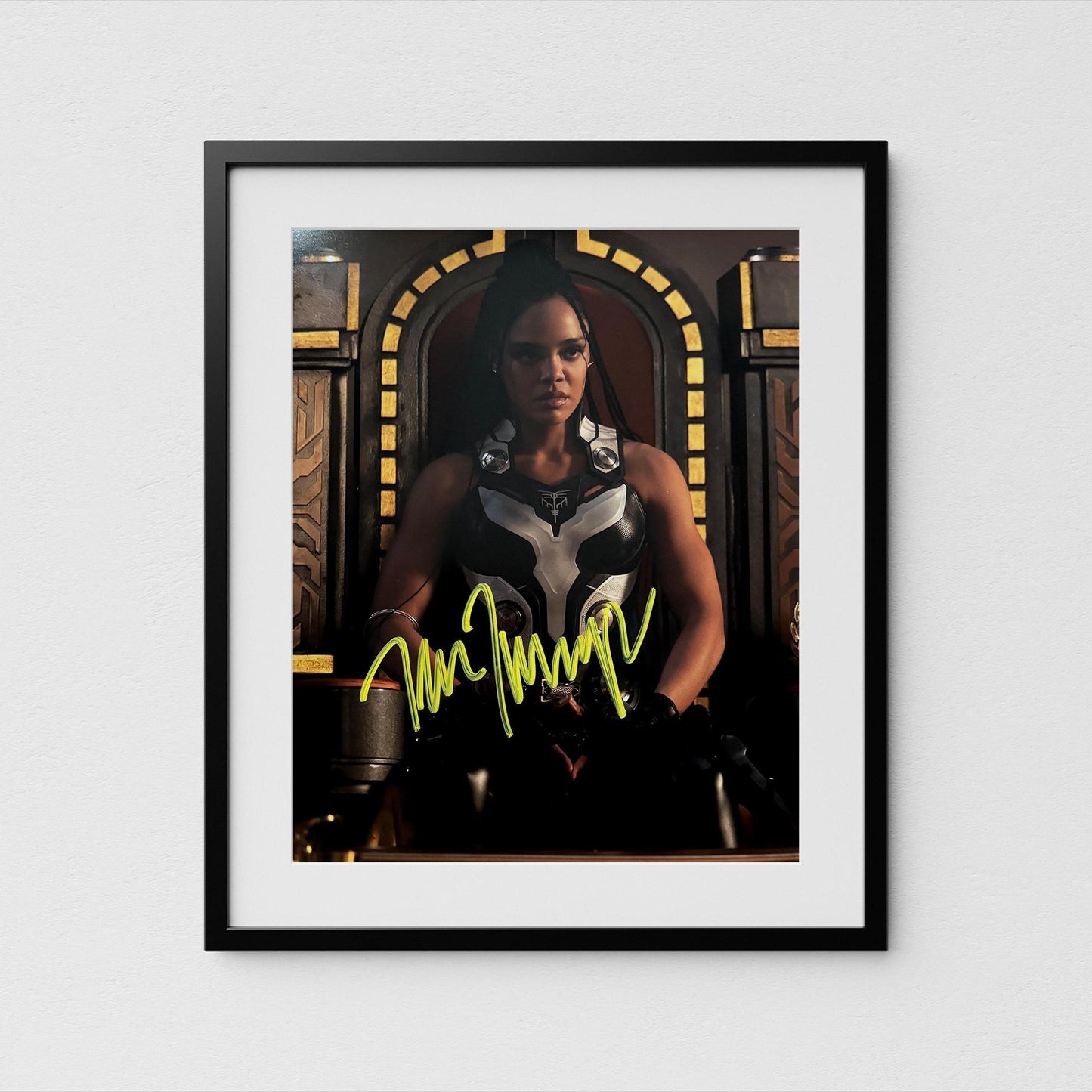 Tessa Thompson Autograph Thor Ragnarok Signed Poster Authentic Valkyrie Signature with COA