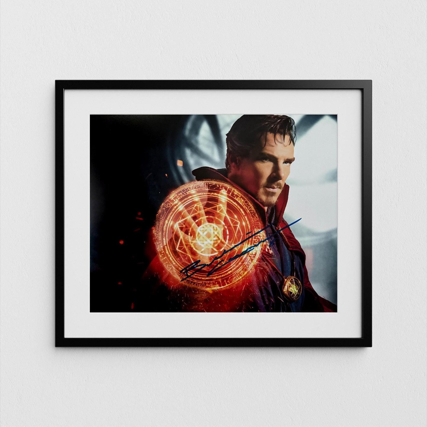 Benedict Cumberbatch Autograph Doctor Strange Signed Poster Authentic Signature with COA