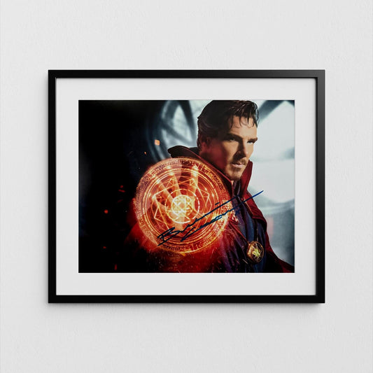 Benedict Cumberbatch Autograph Doctor Strange Signed Poster Authentic Signature with COA