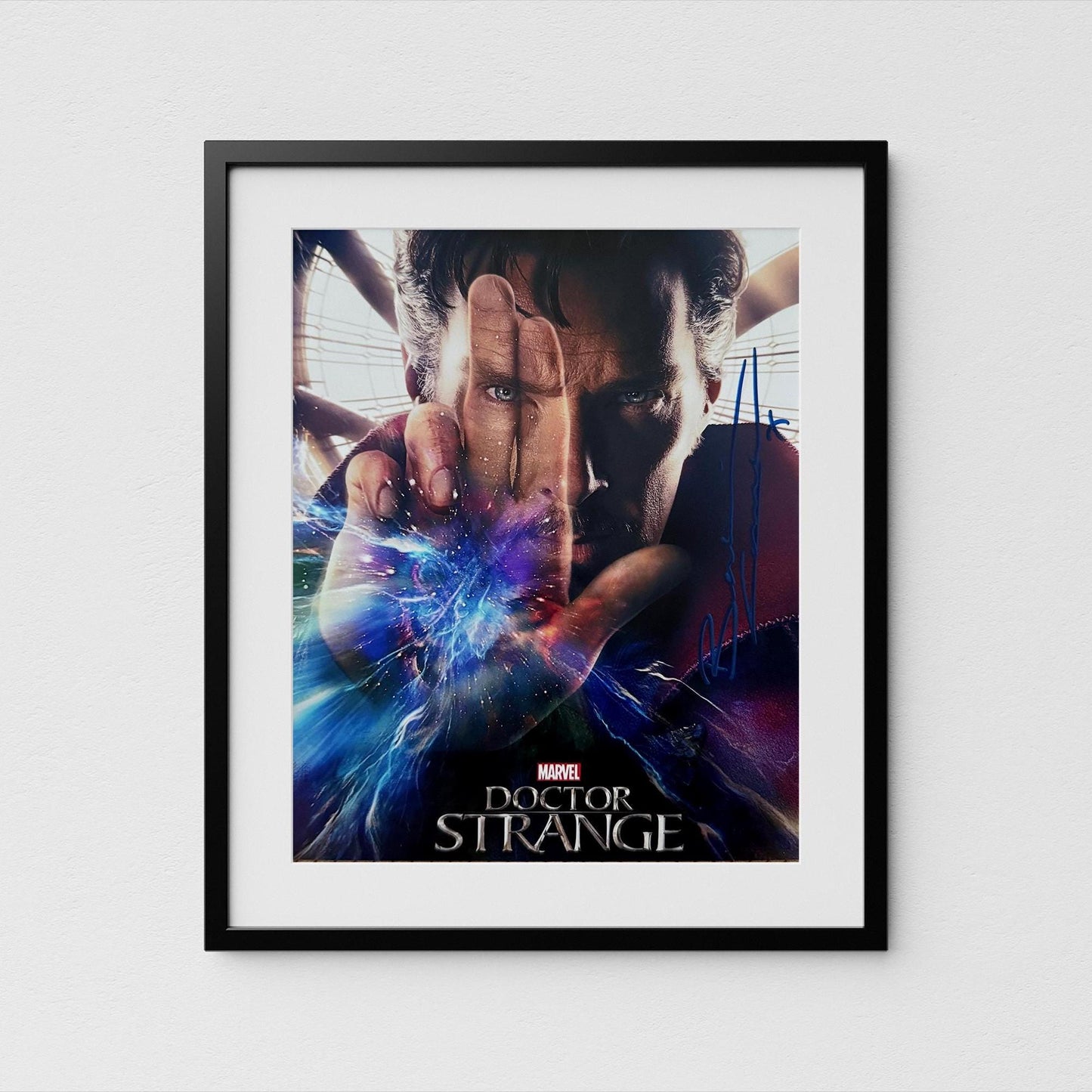 Benedict Cumberbatch Autograph Doctor Strange Signed Poster Authentic Signature with COA