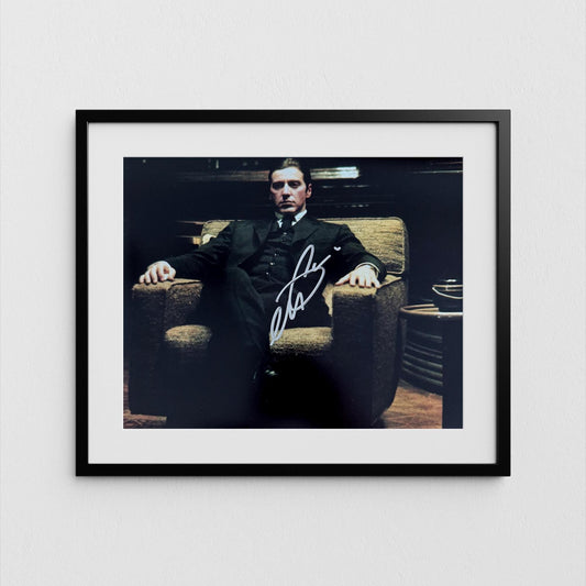Al Pacino Autograph The Godfather Signed Poster Corleone Authentic Signature with COA