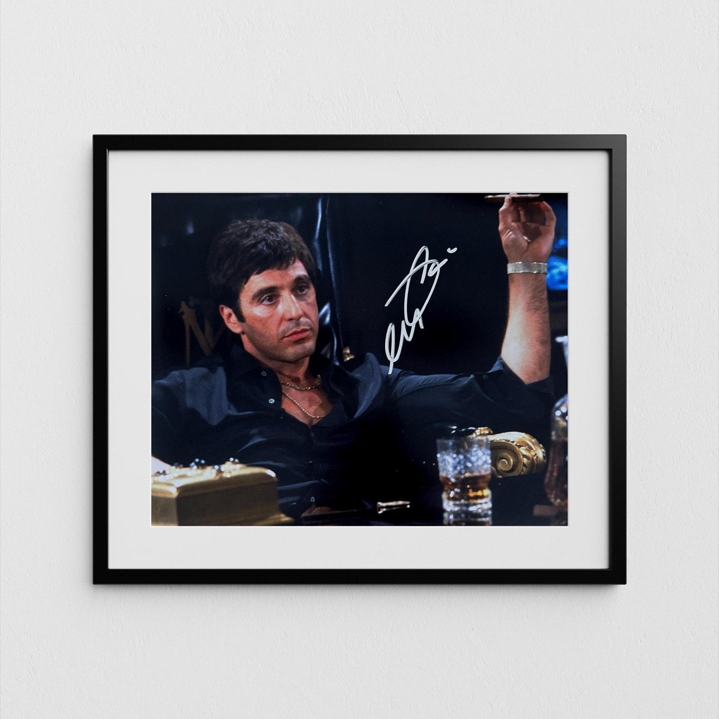 Al Pacino Autograph Scarface Signed Poster Tony Montana Authentic Signature with COA