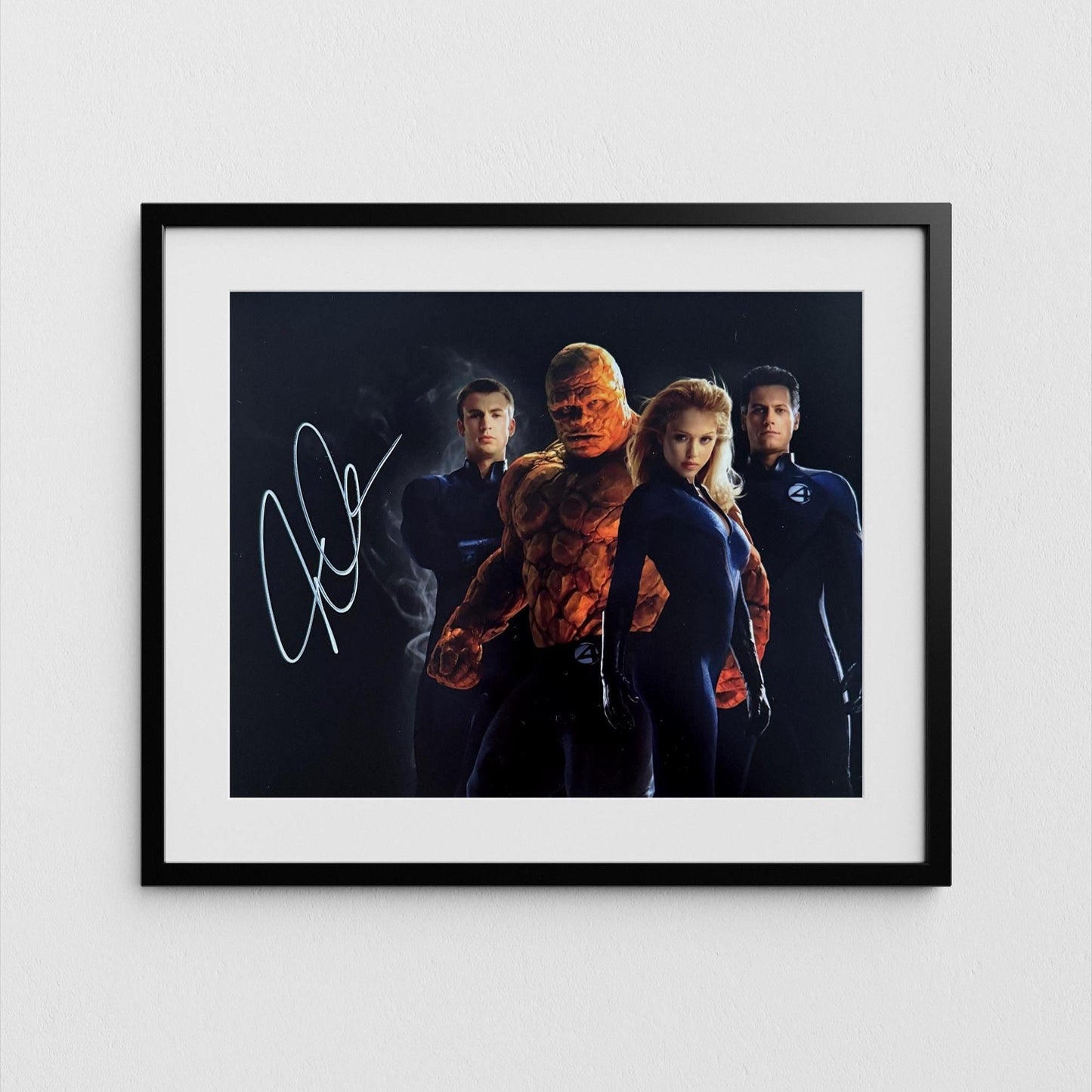 Jessica Alba Autograph Fanastic 4 Signed Poster Authentic Signature with COA