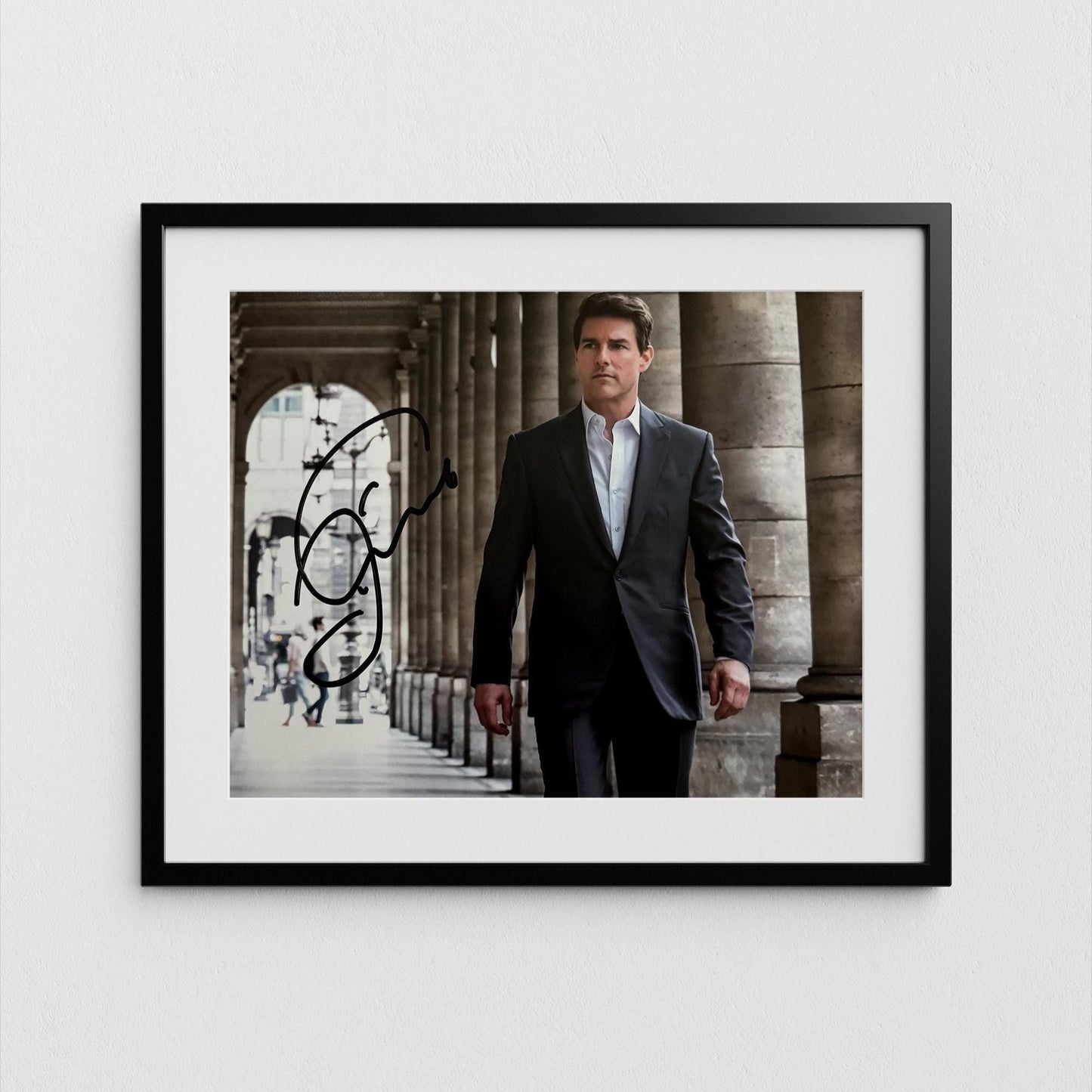 Tom Cruise Autograph Mission Impossible Signed Poster Authentic Ethan Hunt Signature with COA