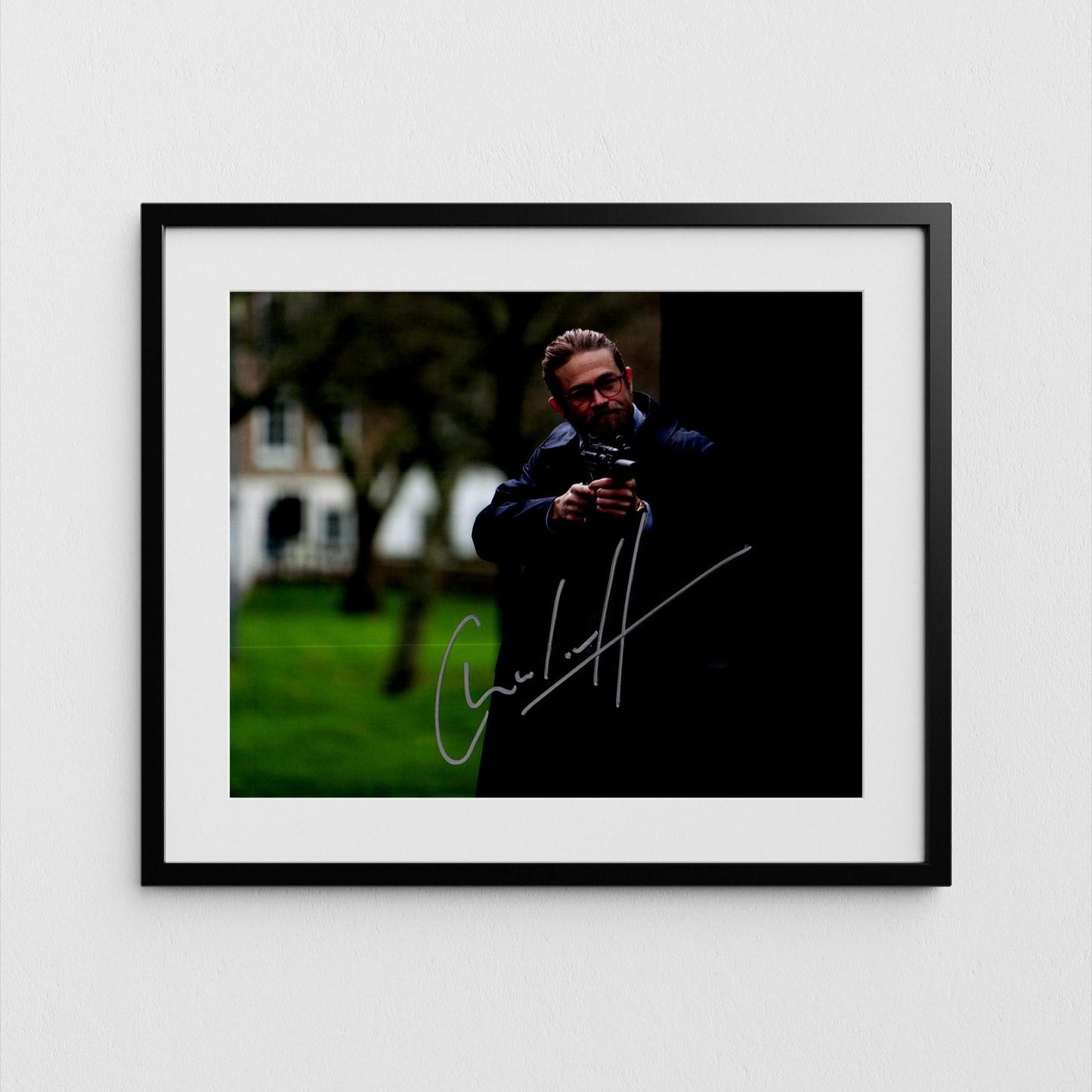 Charlie Hunnam Autograph The Gentleman Signed Poster Authentic Signature with COA