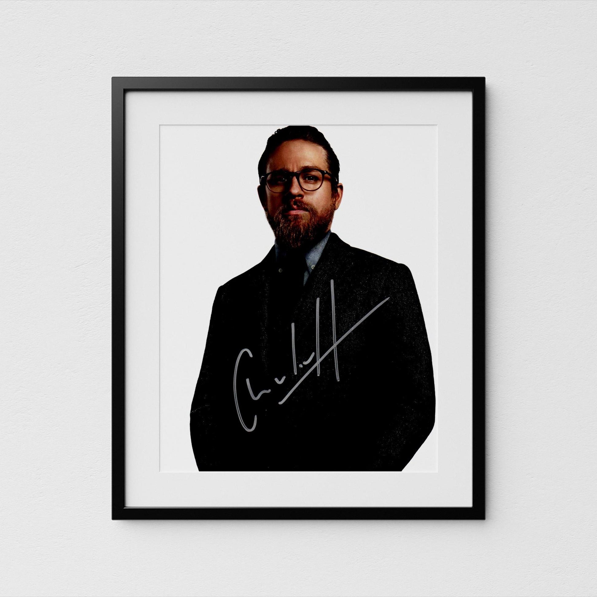 Charlie Hunnam Autograph The Gentleman Signed Poster Authentic Signature with COA