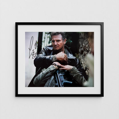 Liam Neeson Autograph Taken Signed Poster Authentic Signature COA