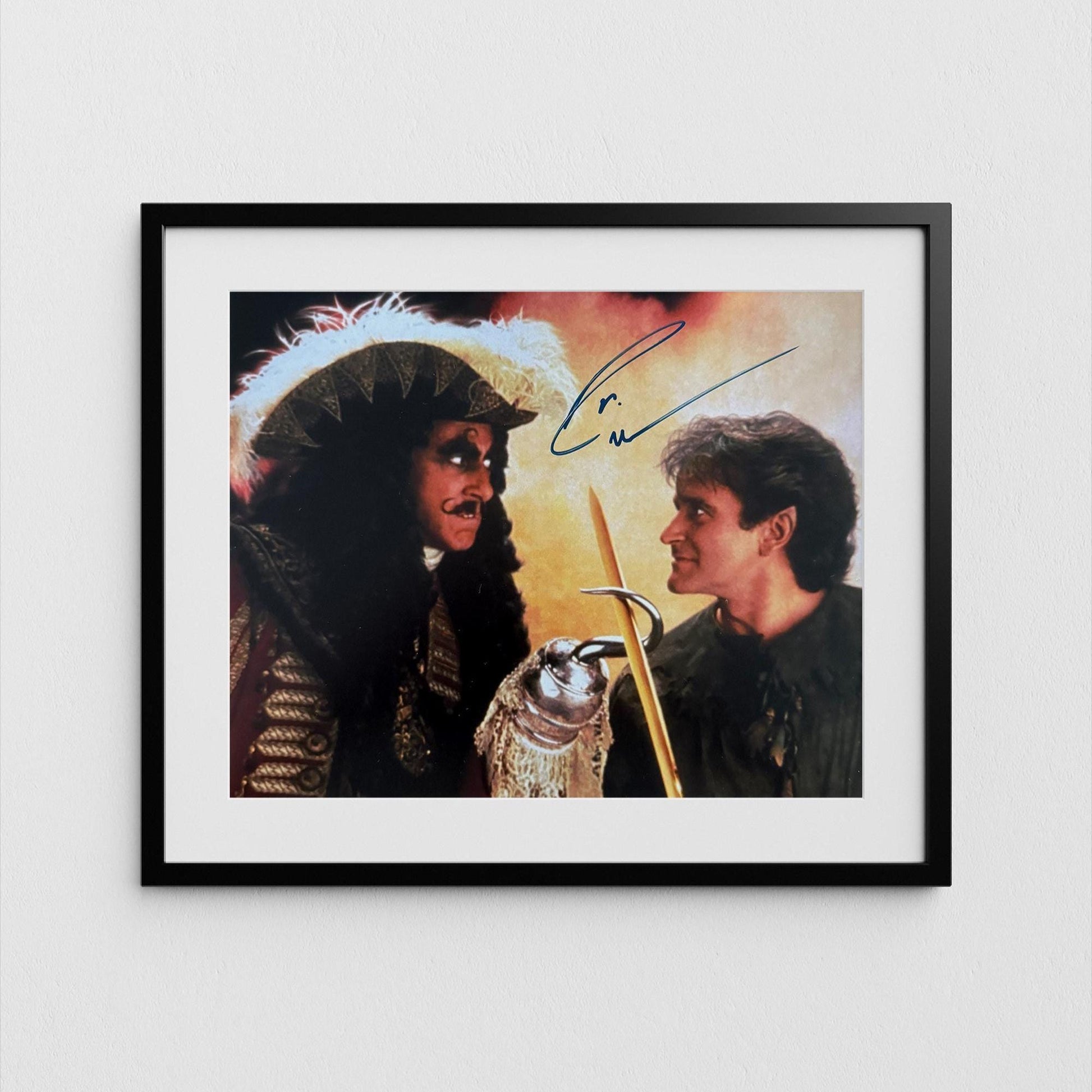 Robin Williams Autograph Hook Signed Poster Authentic Signature with COA